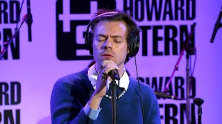 Harry Styles Covers Peter Gabriel’s “Sledgehammer” Live on the Howard Stern Show