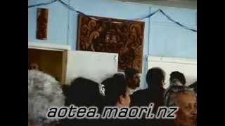 Poukai - In the Dining Room at Okapu Marae, Aotea, NZ