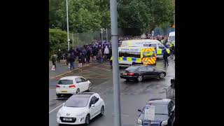 spurs fans v Glasgow rangers fans 2022 #viral #subscribe #trending #yidarmy