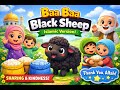 Baa Baa Black Sheep (Islamic Version) 🐑 | Muslim Kids Nursery Rhyme | Sharing & Kindness