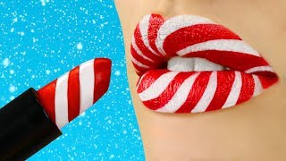 7 DIY Weird Makeup Ideas / Christmas Pranks!