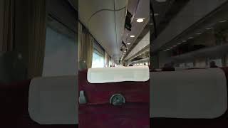 381系特急やくもの車内動画その2です振り子で傾いています#381系 #特急やくも #国鉄 #JR西日本