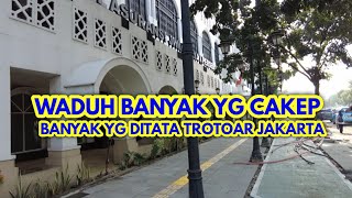 MAKIN KECE!!! MENATA TROTOAR PECENONGAN DAN JUANDA JAKARTA