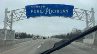 Drive New York City To Detroit Michigan i80 West