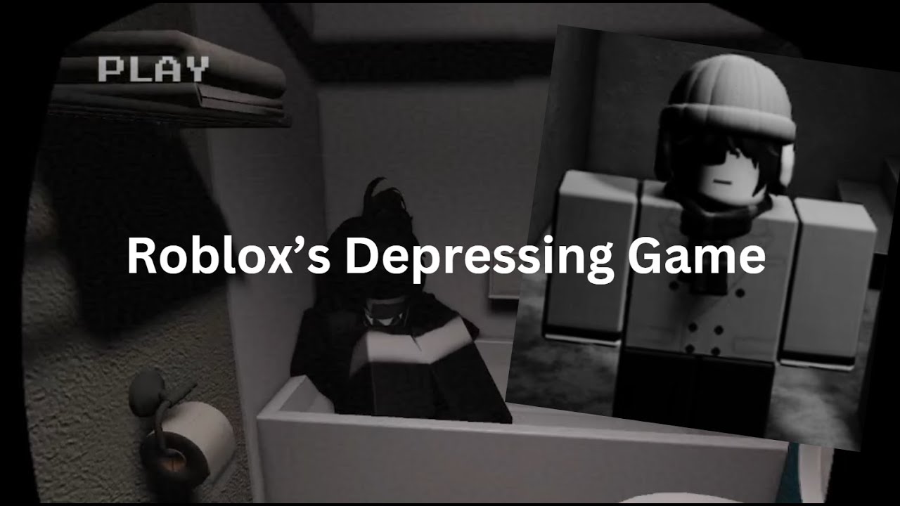 Playing Roblox S Depressing Game All Over Me Youtube