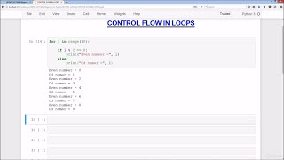 16. Loops with Control Flow in Python