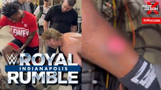 SPEED SUFFERS A NASTY INJURY AT THE ROYAL RUMBLE!