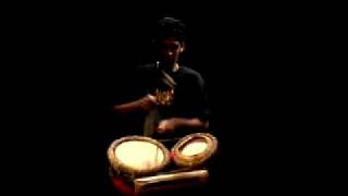 Sri lankan Percussionist Rakitha -Thammattam Solo (Sri Lankan Drum)