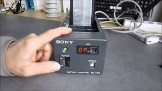 A look at a Sony BC-1WD broadcast batteries charger with teardown