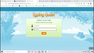 Getting Started on Typing Quest Tutorial