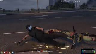 PD guns down Yeager and Bjorn for simply driving by