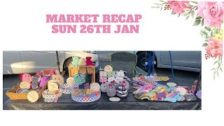 Crochet Market recap | crochet market| January 2025