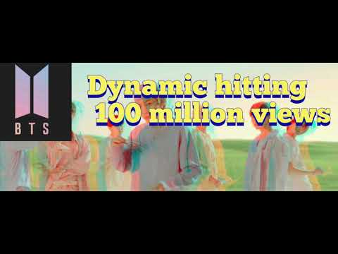 BTS Dynamic Hitting 100 Million Views Timelaps - YouTube