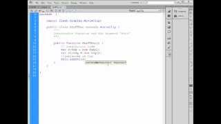 MAD9021 - Constructor Functions in ActionScript 3