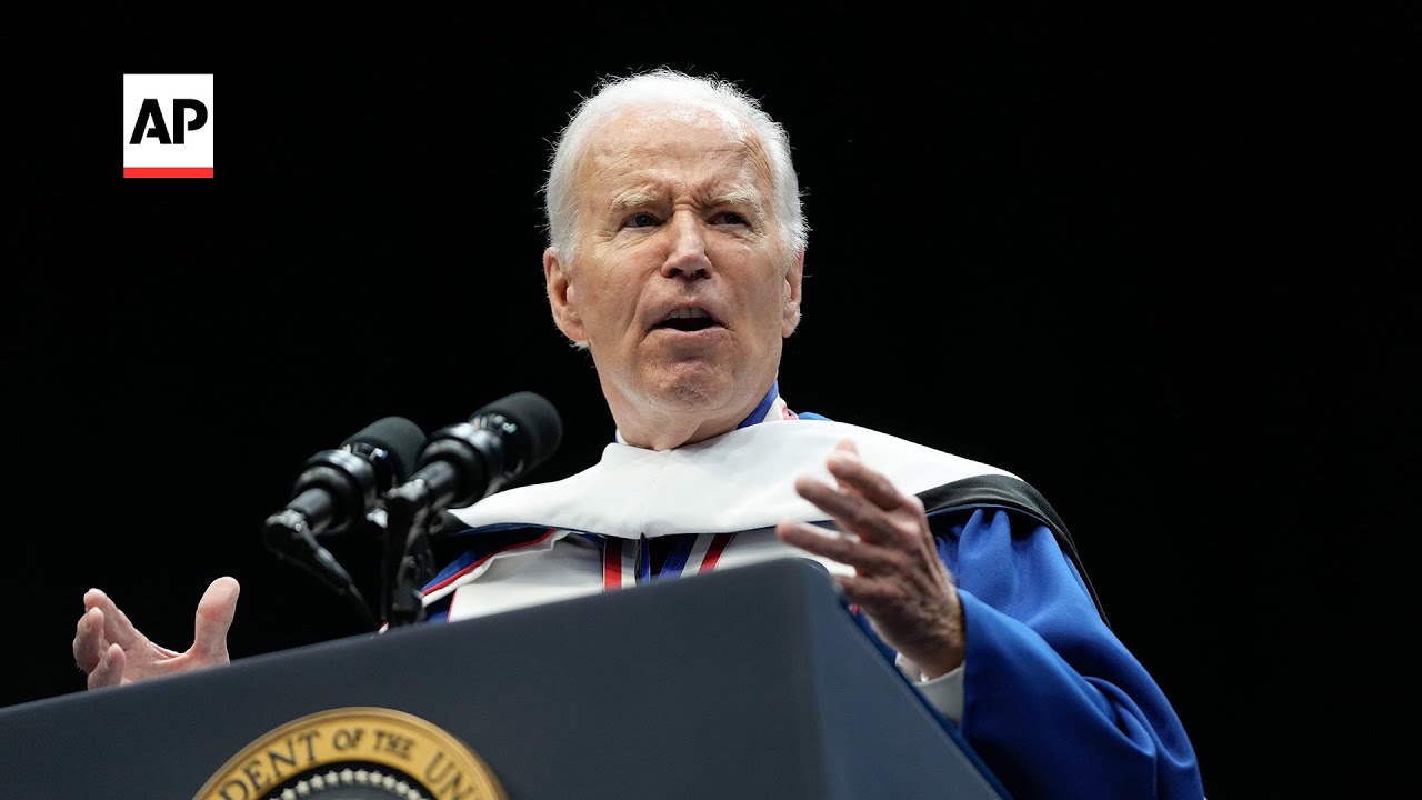 Biden Gives Commencement Speech At Howard University - YouTube