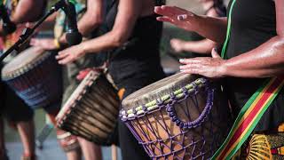 1 Hour Djembe drumming/ backing track