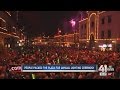 People packed the Plaza for Lighting Ceremony