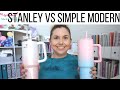 ULTIMATE TUMBLER SHOW DOWN | Stanley VS Simple Modern, Which Tumbler is Best?