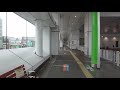 walk around tokyo shinjuku expressway bus terminal　バスタ新宿構内を散歩