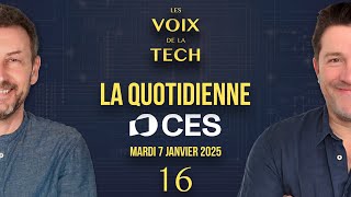 CES 2025 Quotidienne (Jour 3) | Keynote NVIDIA et annonces Asus, Withings, Swippit, Essilor