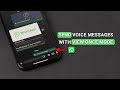 How to Send Voice Messages with View Once Mode in WhatsApp?