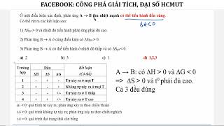 HÓA ĐẠI CƯƠNG - C4 - NHIỆT ĐỘNG HÓA HỌC - GIẢI BÀI TẬP 4