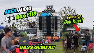 ARGA AUDIO Jajal Box F118 UAP Pake Jinggle Bass Gempa❗🔥