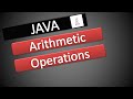[JAVA] Arithmetic operations in JAVA