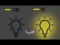 Light Bulb On and Off Toggle Switch using Html CSS Only | Tutorial for Beginners  @Code Village