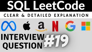 LeetCode 1241 Interview SQL Question with Detailed Explanation | Practice SQL