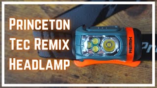 Princeton Tec Remix 300 Lumen LED Headlamp for Running