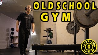 Gamer Works Out In Old School Gym