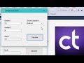 Visual Basic .NET Tutorial #3 - How to create a simple calculator