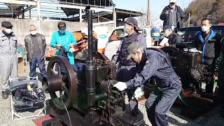 山梨県石油発動機運転会 定例会 の様子 令和4年3月20日