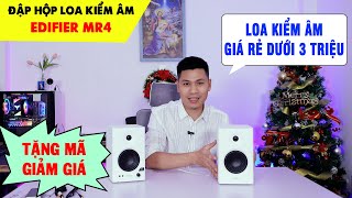 Đập Hộp Loa Edifier MR4 - Loa Kiểm Âm Giá Rẻ Dưới 3 Triệu Mới Nhất 2022