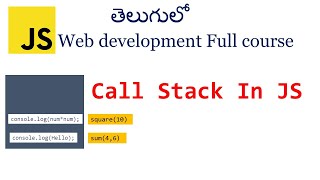 Call stack in JavaScript |what is Call stack| How functions are executed| JavaScript tutorials