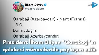 Prezident İlham Əliyev \