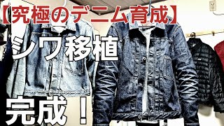 【究極のデニム育成3】超高温で手に入れたエイジングとは　【TCBS40s大戦セットアップ】