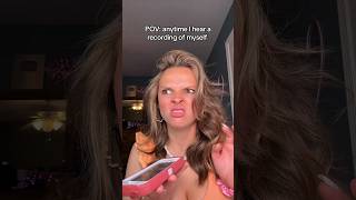 So I actually sound like this? 😭 #pov #funny #tiktokvideo