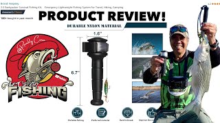 MUST SEE! Product Review VEEPEEY 2.0 Backpacker Survival Fishing Kit off Amazon! 4K HD #fishing