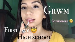 grwm first day of school (sophomore year) | melissa torres