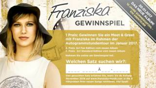 Franziska - Teil 1 des Gewinnspiels zum neuen Album \