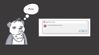 How to fix Eclipse Launch Configuration (Launch Failed)