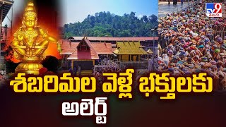 శబరిమలకు వెళ్లే భక్తులకు అలెర్ట్ | Huge rush of pilgrims at Sabarimala temple - TV9