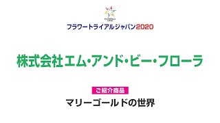 株式会社 エム・アンド・ビー・フローラ【フラワートライアルジャパン2020秋】