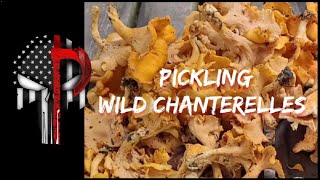 Pickling Wild Chanterelles