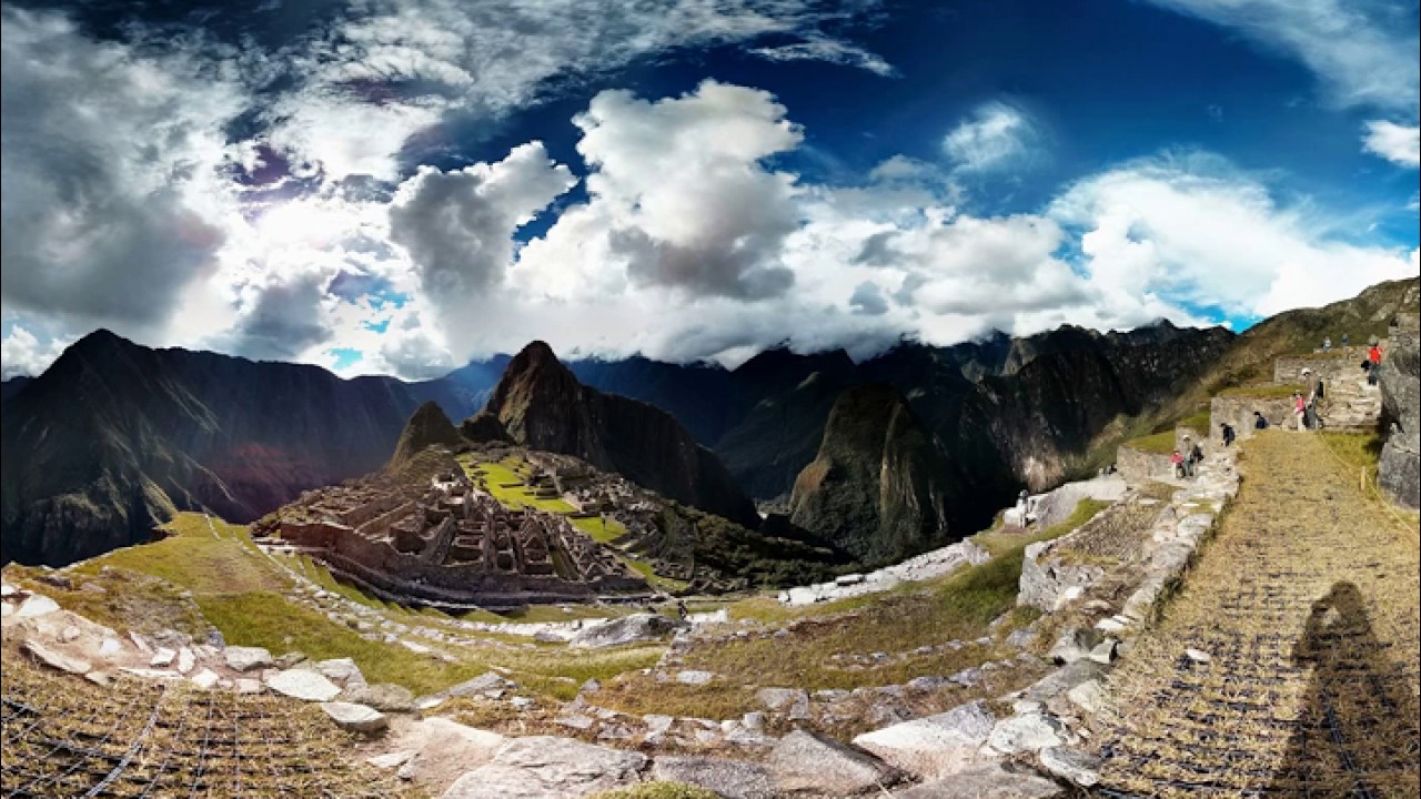 Machu Picchu 360° Panoramic View 3d - YouTube