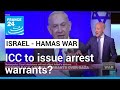 Israel concerned over possible ICC arrest warrants related to Gaza war • FRANCE 24 English