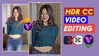 Hdr Cc Effect Video😰😰 Editing | Black Effect Video Editing Motion Ninja Tutorialn