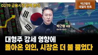 [데일리힌트] 시장 상승에 힘을 실어준 이슈는 무엇? f. IBK투자증권 박근형 부장